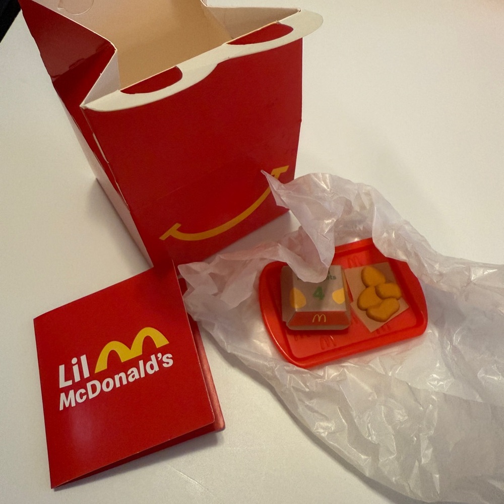 Lil McDonald's Chicken Nuggets Toy